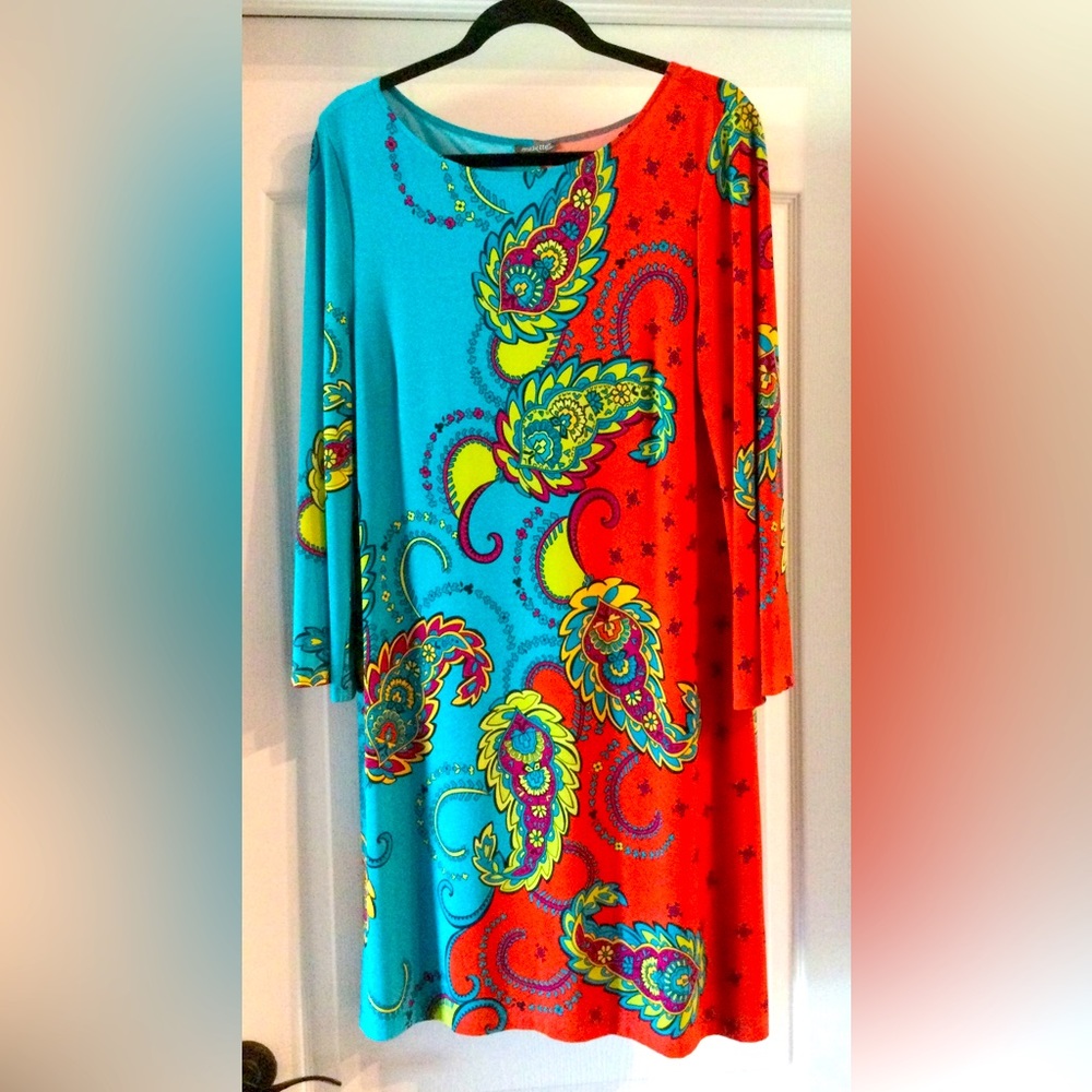 Fun retro midi dress